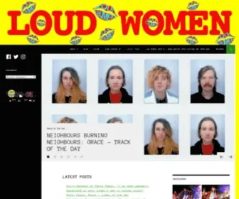 Loudwomen.org(LOUD WOMEN) Screenshot