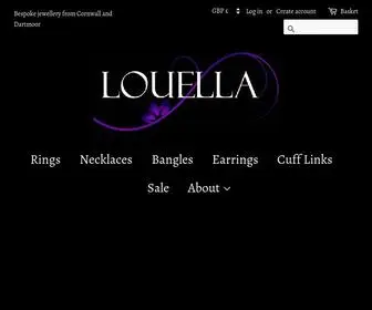 Louellajewellery.com(Louella Jewellery) Screenshot