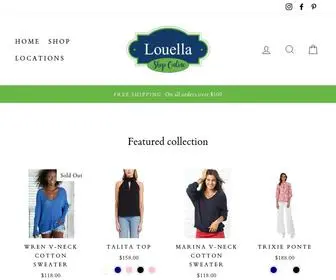 Louellastyle.com(Women's Boutique) Screenshot