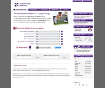 Loughboroughstudentpad.co.uk(Student accommodation in Loughborough) Screenshot