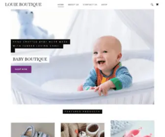 Louieboutique.com(Louie boutique) Screenshot