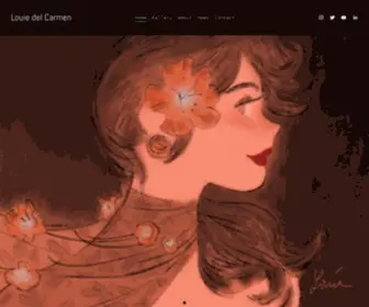 Louiedelcarmen.com(Louie del Carmen) Screenshot