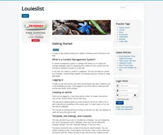 Louieslist.com(Louie's List) Screenshot