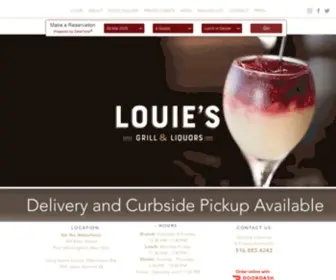 Louiessince1905.com(Seafood Restaurant) Screenshot