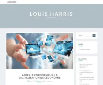 Louis-Harris.fr(Louis Harris) Screenshot