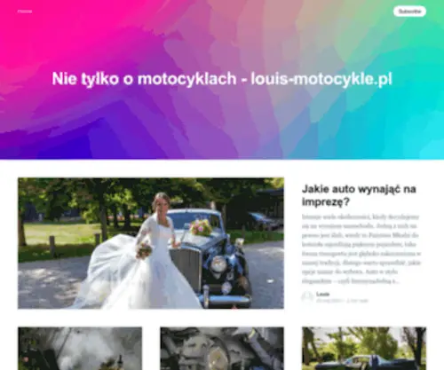 Louis-Motocykle.pl(Nie tylko o motocyklach) Screenshot