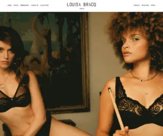 Louisabracq.com(Boutique lingerie Louisa Bracq) Screenshot