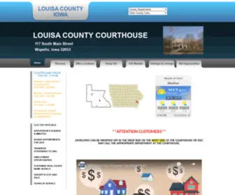 Louisacountyiowa.org(LOUISA) Screenshot