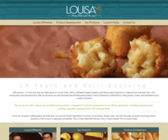 Louisafoods.com(Louisa Foods) Screenshot