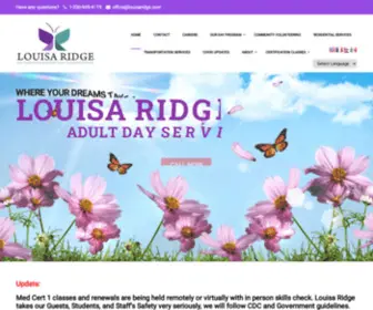 Louisaridge.com(Where Dreams Take Flight) Screenshot