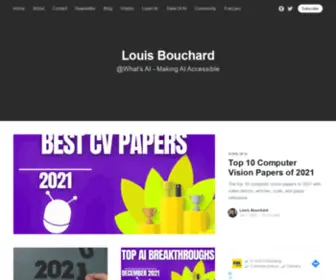 Louisbouchard.ai(Louis Bouchard) Screenshot