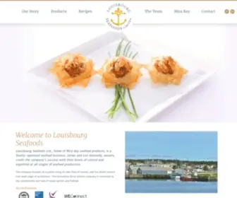 Louisbourgseafoods.ca(Louisbourg Seafoods) Screenshot