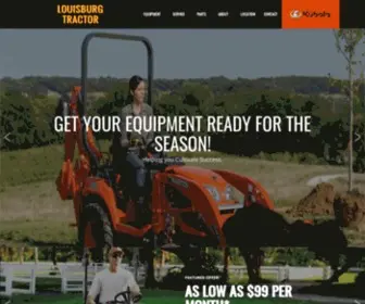 Louisburgtractor.com(Louisburgtractor) Screenshot