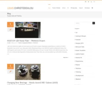 Louisc.co.uk(Projects, hacks and Tinkering by Louis Christodoulou) Screenshot