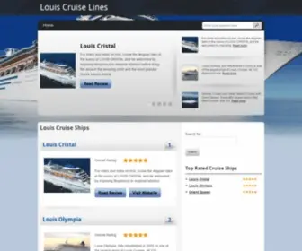 Louiscruiselines.org(Cruise Ship Reviews) Screenshot