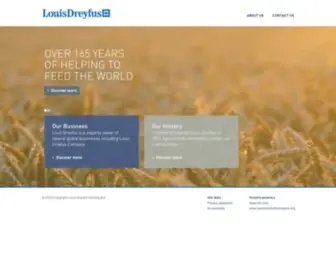 Louisdreyfus.com(Louis Dreyfus Holding B.V) Screenshot