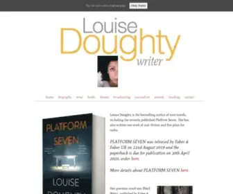 Louisedoughty.com(Louise Doughty) Screenshot