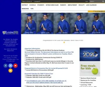 Louiseisd.org(Louise independent school district) Screenshot