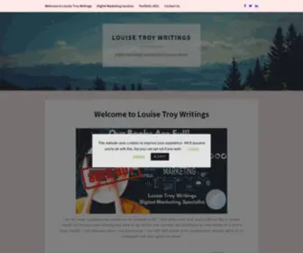 Louisetroywritings.com(Louise Troy Writings) Screenshot