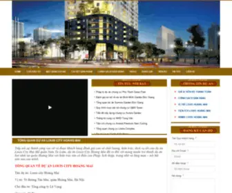 Louishoangmai.com(Louis city hoàng mai) Screenshot