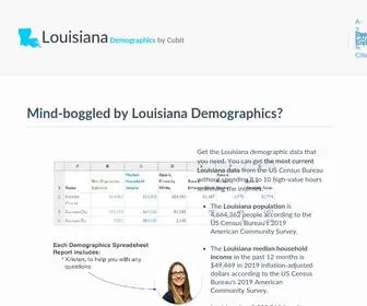 Louisiana-Demographics.com(Louisiana Demographics) Screenshot