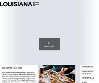 Louisiana.dk(Louisiana Museum of Modern Art) Screenshot