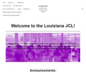 LouisianajCL.com(Louisiana JCL) Screenshot