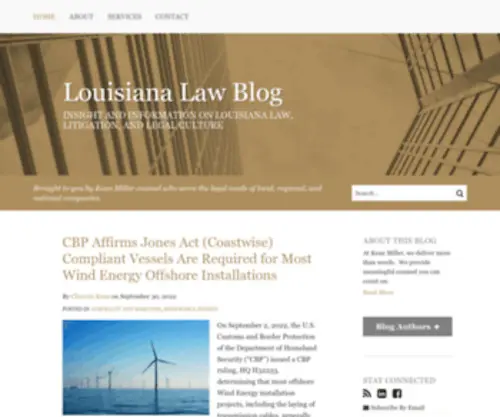 Louisianalawblog.com(Louisianalawblog) Screenshot