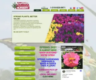 Louisianasnursery.com(Louisiana Nursery) Screenshot