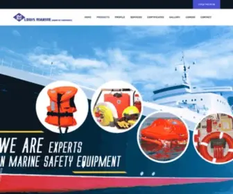 Louismarineqatar.com(LOUIS MARINE EQUIPMENT SALE) Screenshot