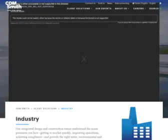 Louisperry.com(CDM Smith) Screenshot
