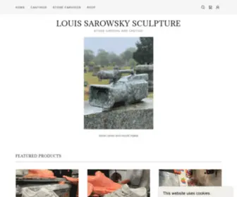 Louissarowsky.com(Louis sarowsky sculpture) Screenshot