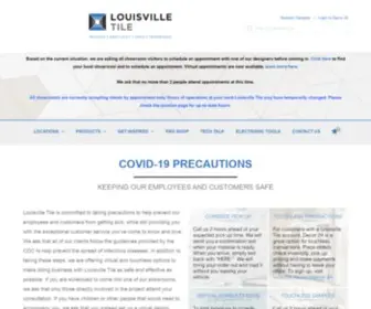 Louisville-Tile.com(Louisville Tile) Screenshot