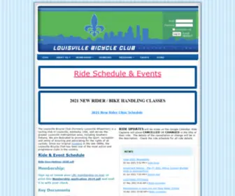 Louisvillebicycleclub.org(Louisville Bicycle Club) Screenshot