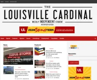 Louisvillecardinal.com(The Louisville Cardinal) Screenshot