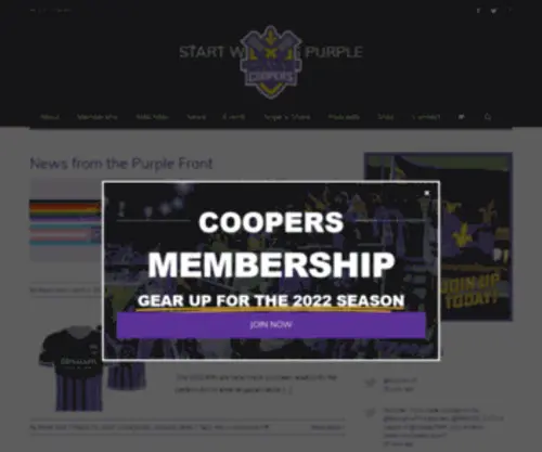 Louisvillecoopers.com(The Coopers) Screenshot