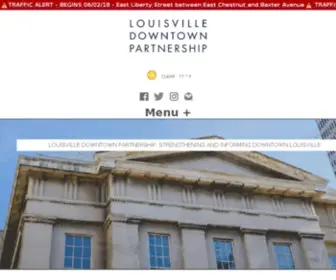 Louisvilledowntown.org(Louisville Downtown Partnership) Screenshot