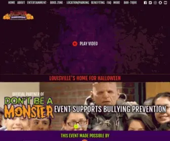 Louisvillehalloweenfest.com(Louisville Halloween Parade and Festival) Screenshot