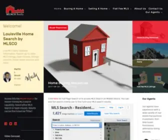 Louisvillehomesearch.com(MLS Listings) Screenshot