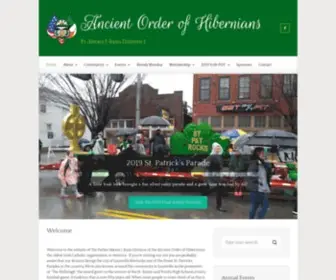 Louisvilleirish.com(Ancient Order of Hibernians) Screenshot