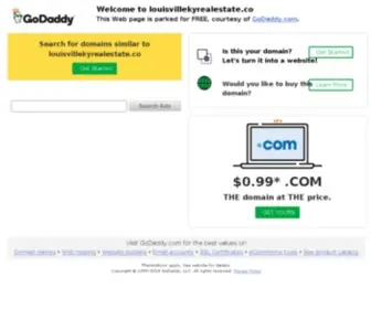 Louisvillekyrealestate.co(Louisville KY Real Estate) Screenshot
