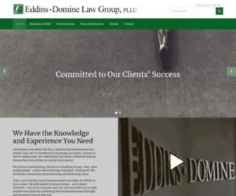 Louisvillelawyers.com(Eddins Domine Law Group) Screenshot