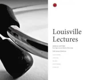 Louisvillelectures.org(Louisville Lectures) Screenshot