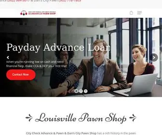 Louisvillepawns.com(Louisville Pawn Shop) Screenshot