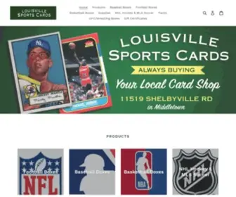 Louisvillesportscards.com(Louisville Sports Cards) Screenshot