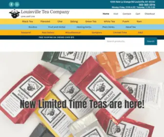 Louisvilleteacompany.com(Louisville Tea Company) Screenshot