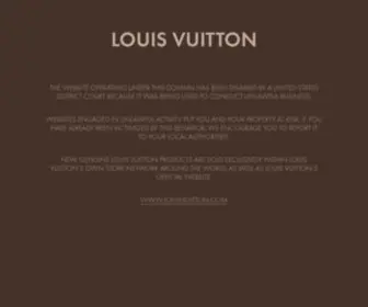 Louisvuittonfire.com(None) Screenshot