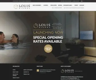 Louisworldwide.com(Luxury At Ease) Screenshot