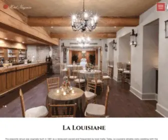 LouisXvi.com(Wedding Venues) Screenshot