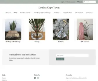 Loulisa.com(Loulisa Cape Town) Screenshot